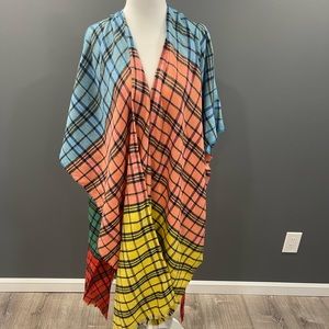 New Do Everything in Love Colorful Shawl Sweater A34